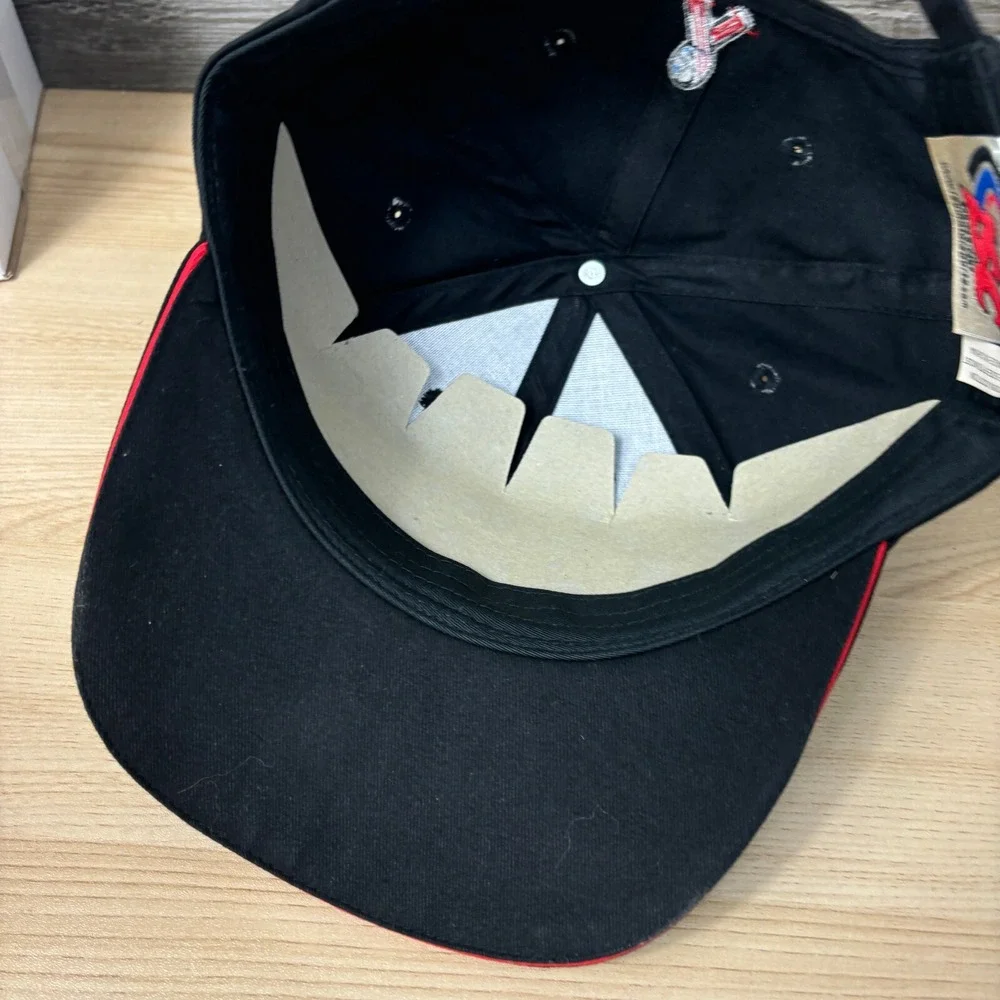 Spirit of America 500 Hat‎ Cap Strap Back Black Racing One Size Adjustable